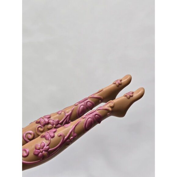 2005 Barbie Fairytopia Mermaidia Elina African American doll- NO WINGS- HTF - Picture 15 of 16